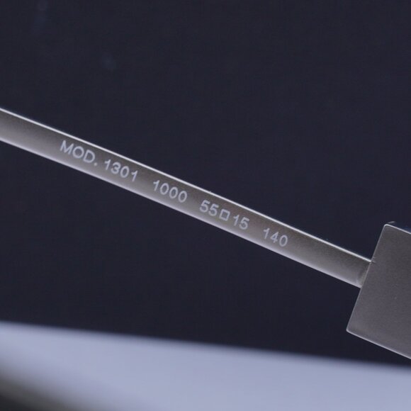 Versace VE1301 1000 Cat Eye Eyeglasses 55mm – Silver - Picture 9 of 11